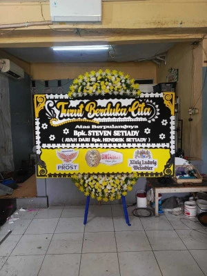 Papan Bunga di Gandul Cinere