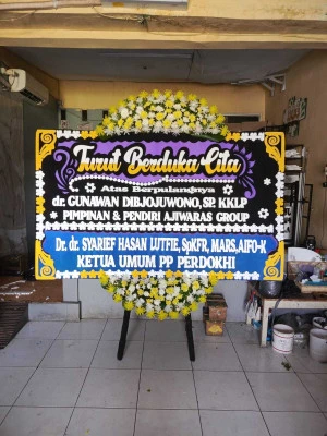 Papan Bunga di Gandul Cinere